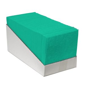 Sopdoek vour in dispenserdoos, groen 