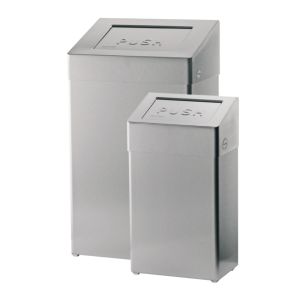 Santral Classic afvalbak met zelf-sluitende inwerpklep, 50 Liter
