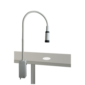 Heine EL 10 LED onderzoekslamp met tafelklem