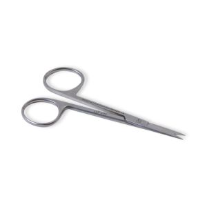 Irisschaar linkshandig 11 cm recht RVS
