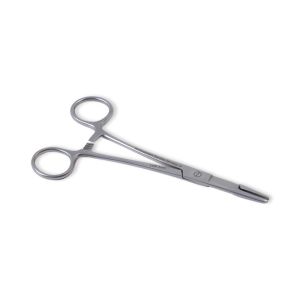 Olsen-Hegar linkshandige naaldvoerder 18 cm RVS