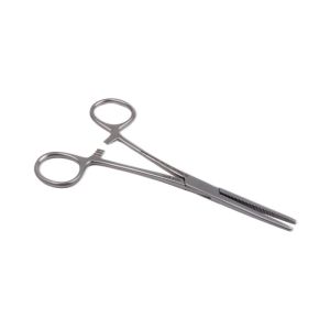 Pean linkshandige arterieklem 16 cm recht RVS