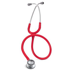 3M Littmann Classic II Pediatric Stethoscoop Rood | Rvs Geborsteld