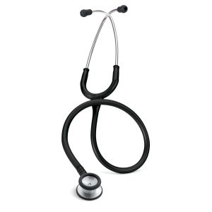 3M Littmann Classic II Pediatric Stethoscoop Zwart | Rvs Geborsteld
