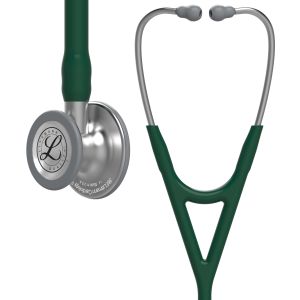 3M Littmann Cardiology IV Diagnostic Stethoscoop Jagers Groen | Rvs Geborsteld