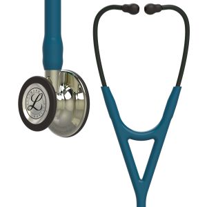 3M Littmann Cardiology IV Diagnostic Stethoscoop Caribisch Blauw | Champagne