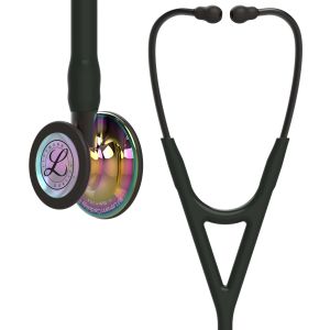 3M Littmann Cardiology IV Diagnostic Stethoscoop Zwart | Rainbow Glans