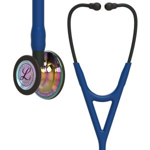 3M Littmann Cardiology IV Diagnostic Stethoscoop Marine Blauw | Rainbow Glans