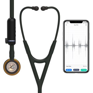 3M Littmann CORE Digital Stethoscoop Zwart | Koper Glans