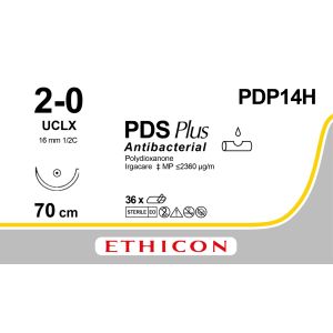 PDS Plus violet 2-0, UCLX naald, PDP14H, 36 stuks