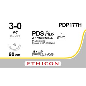 PDS Plus violet 3-0, V-7 naald, PDP177H, 36 stuks