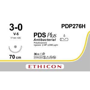 PDS Plus violet 3-0, V-5 naald, PDP276H, 36 stuks