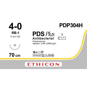 PDS Plus violet 4-0, RB-1 naald, PDP304H, 36 stuks