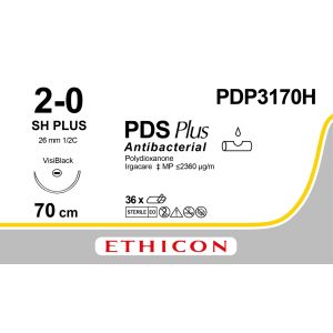 PDS Plus violet 2-0, SH PLUS VB naald, PDP3170H, 36 stuks