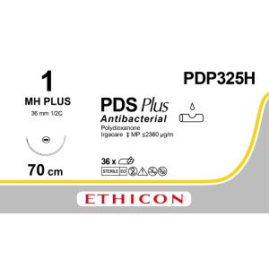 PDS Plus violet 1, MH PLUS naald, PDP325H, 36 stuks