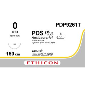PDS Plus violet 0, CTX LOOP naald, PDP9261T, 24 stuks