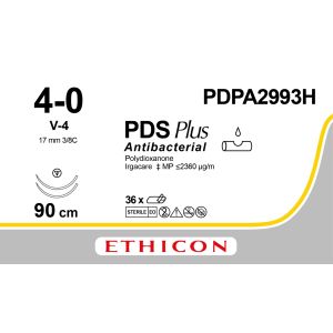PDS Plus violet 4-0, V-4 naald, PDPA2993H, 36 stuks