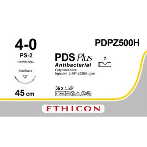 PDS Plus CLR 4-0, PS-2 VB naald, PDPZ500H, 36 stuks