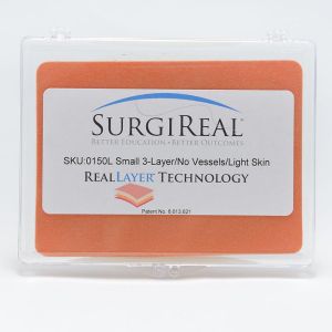 3-laags RealLayer-hechtdraad zonder vaten Lichte huid
