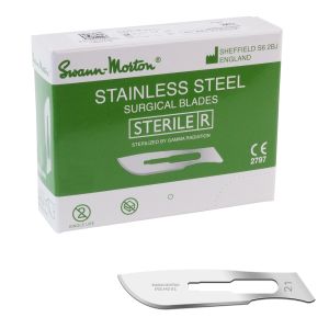 Swann Morton scalpelmesjes RVS, steriel, nr. 21