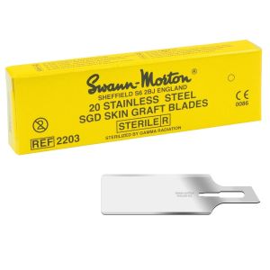 Swann Morton besnijdenis scalpelmesjes RVS, steriel, nr. SGD