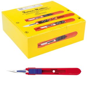 Swann Morton intrekbare scalpels RVS, steriel, nr. 11P