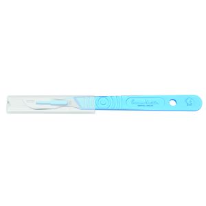 Swann Morton wegwerp scalpels met beschermhoes, steriel, nr. 20