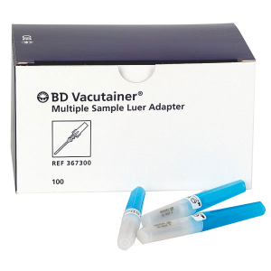 BD Vacutainer Luer Adapter, 100 stuks
