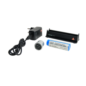 Heine Upgrade kit BETA4 USB 3.5 V Li-ion (inclusief BETA4 USB bodeminsert, Li-ion L oplaadbare batterij, E4-USB plug-in voeding en USB-kabel)