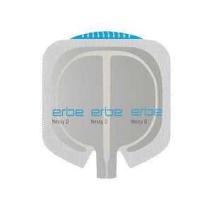 Erbe Nessy Ω, gesplitst, VIO, contactvlak 85 cm², equipotentiaalring 23 cm²