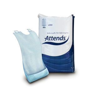 ATTENDS Disposable Bib, 250 stuks