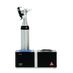 HEINE BETA 400 F.O. LED otoscoop set met BETA4 NT oplaadbaar handvat en NT4 tafellader + accessoires