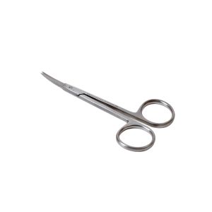 Irisschaar spits/spits gebogen 9 cm