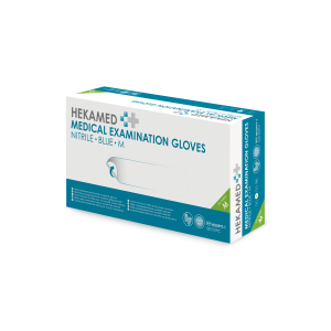 Hekamed Gloves Soft nitrile M, 100 stuks