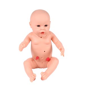 Oefenbaby 'Nora' voor de verpleegopleiding, meisje, lichte huidskleur