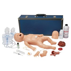 Babysimulator voor verpleegkundige vaardigheden en ALS