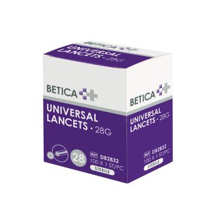 Betica universele lancet 28G, 100 stuks