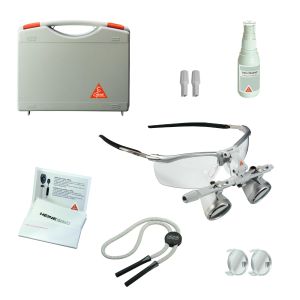 HEINE HR 2,5x binoculaire loepenset A met i-View op S-FRAME, werkafstand 420 mm