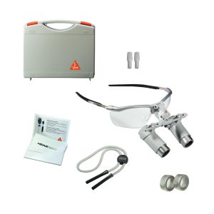 HEINE HRP binoculaire loep 3,5x op 420 mm werkafstand met i-View op S-FRAME, set in draagkoffer