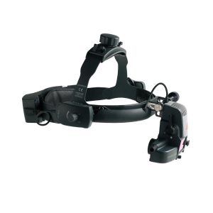 HEINE OMEGA 500 LED Kit 5 UNPLUGGED: indirecte oftalmoscoop met HC 50L reostaat, plug-in transformator UNPLUGGED en 1x mPack UNPLUGGED (zonder koffer)