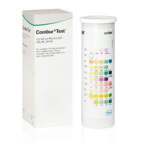 Combur 9 urine teststrips, 50 stuks