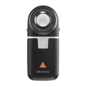 Heine DELTAone dermatoscoop met contactplaat met schaalverdeling, USB-kabel, netadapter, harde koffer