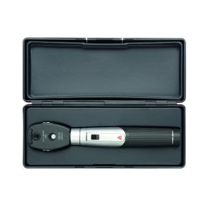 HEINE mini 3000 LED pocket-oftalmoscoopset met batterijhandvat en koffer