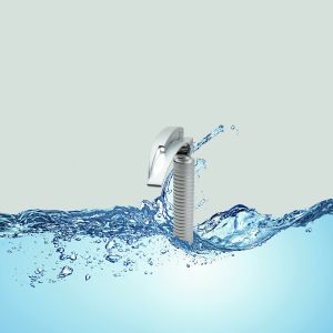 HEINE onderdop voor EasyClean LED laryngoscoophandvat (STANDARD formaat, 2 x C-batterij)