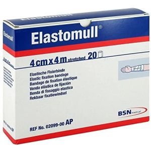 Elastomull 4 cm x 4 m, 20 rollen