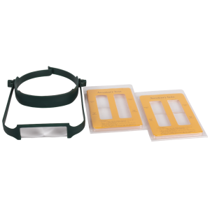 Loupe-bril met 4 lenzen 1,6x t/m 3,5x