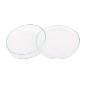 Glazen petri-schaal 8 cm hittebestendig set