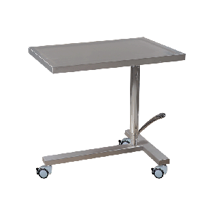 Hydraulische Mayo-tafel roestvrij staal