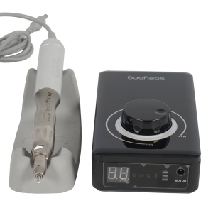 Oplaadbare FUE-micromotor ES-6 autoclaveerbaar zwart
