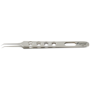 Soft Adjusted transplantatie-forceps met gaten 5 mm 55°